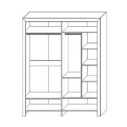 Шкаф-для-одежды-«4Д-Эстель»-КМК-0738