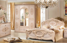 Набор мебели для жилой комнаты «Розалия» КМК 0456