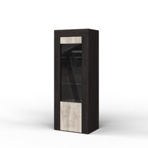 Шкаф с витриной «1Д Лондон»