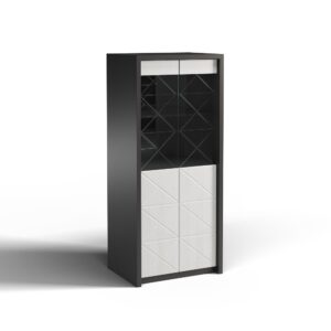 Шкаф с витриной «2Д Монако»