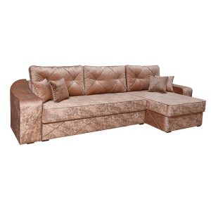 Диван угловой “Нежность 2” (4 подушки)