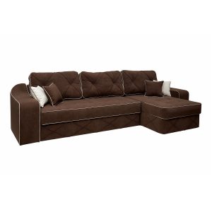 Диван угловой “Нежность 2” (4 подушки)