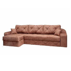 Диван угловой «Нежность» (2 подушки)