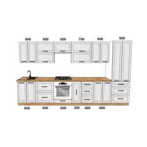 Кухня "Престиж" Вариант комплектации №5