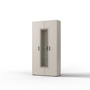 Шкаф с витриной «3Д Берг»