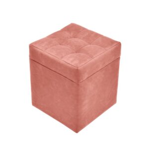 Пуф мягкий "Венето" с крышкой ткань, Catania Coral